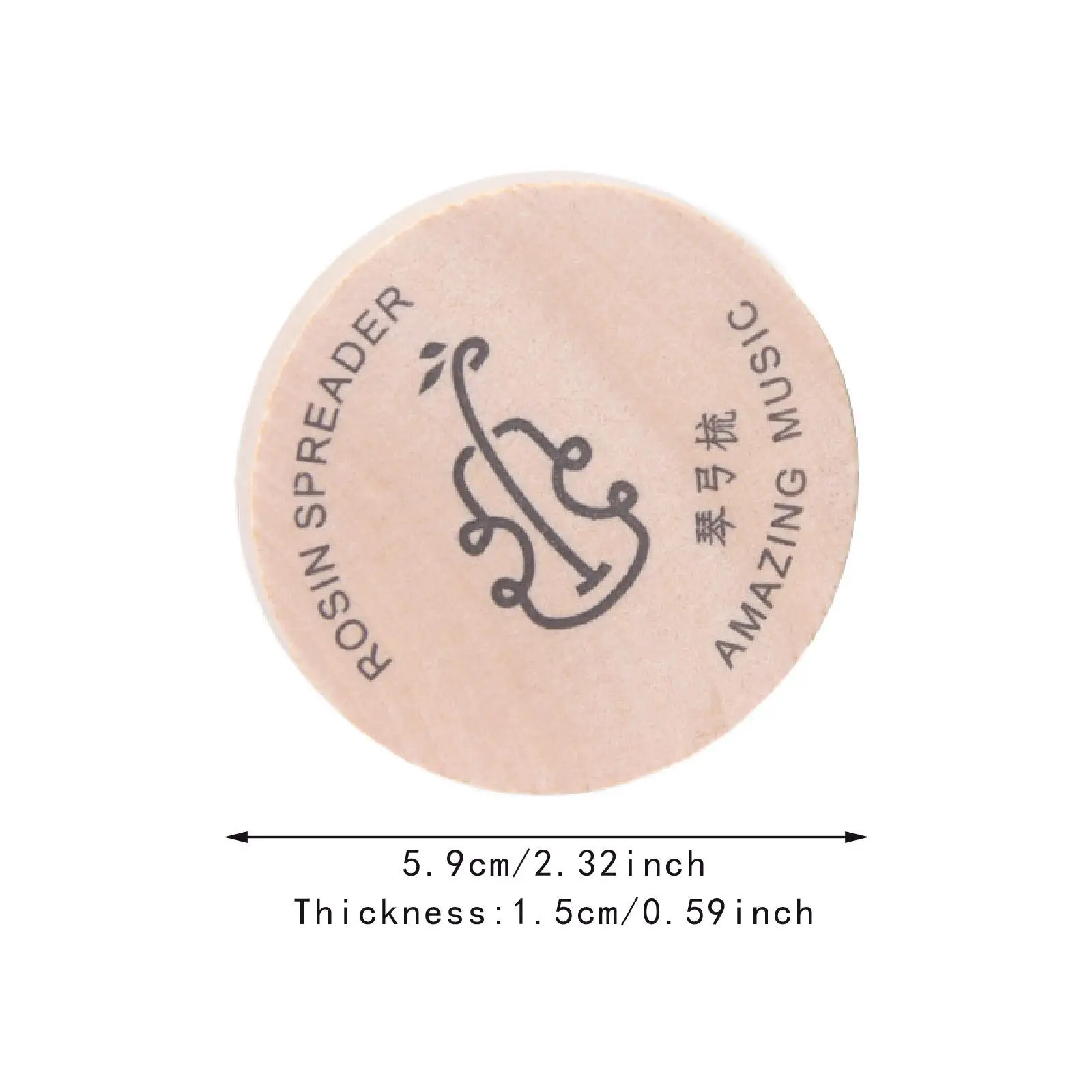 أداة تنظيف مشط قوس الكمان ملحقات الآلات الموسيقية المحمولة ملحقات الكمان لعرض الأداء مرحلة السفر المباشر #6