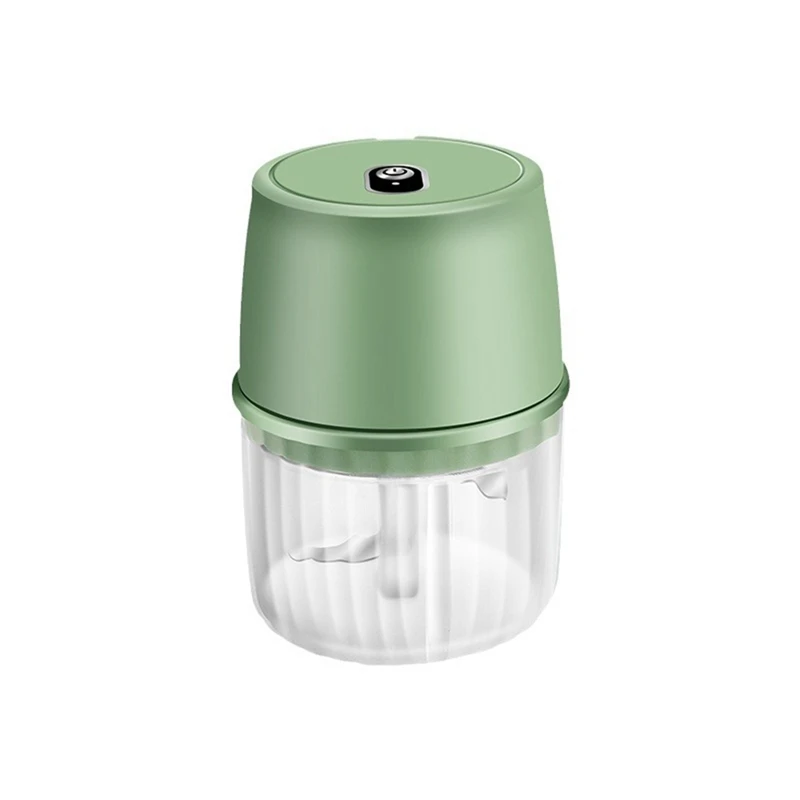 USB Electric Garlic Chopper 250ML Portable Wireless Food Chopper, Small Food Processor For Chopping Garlic Ginger