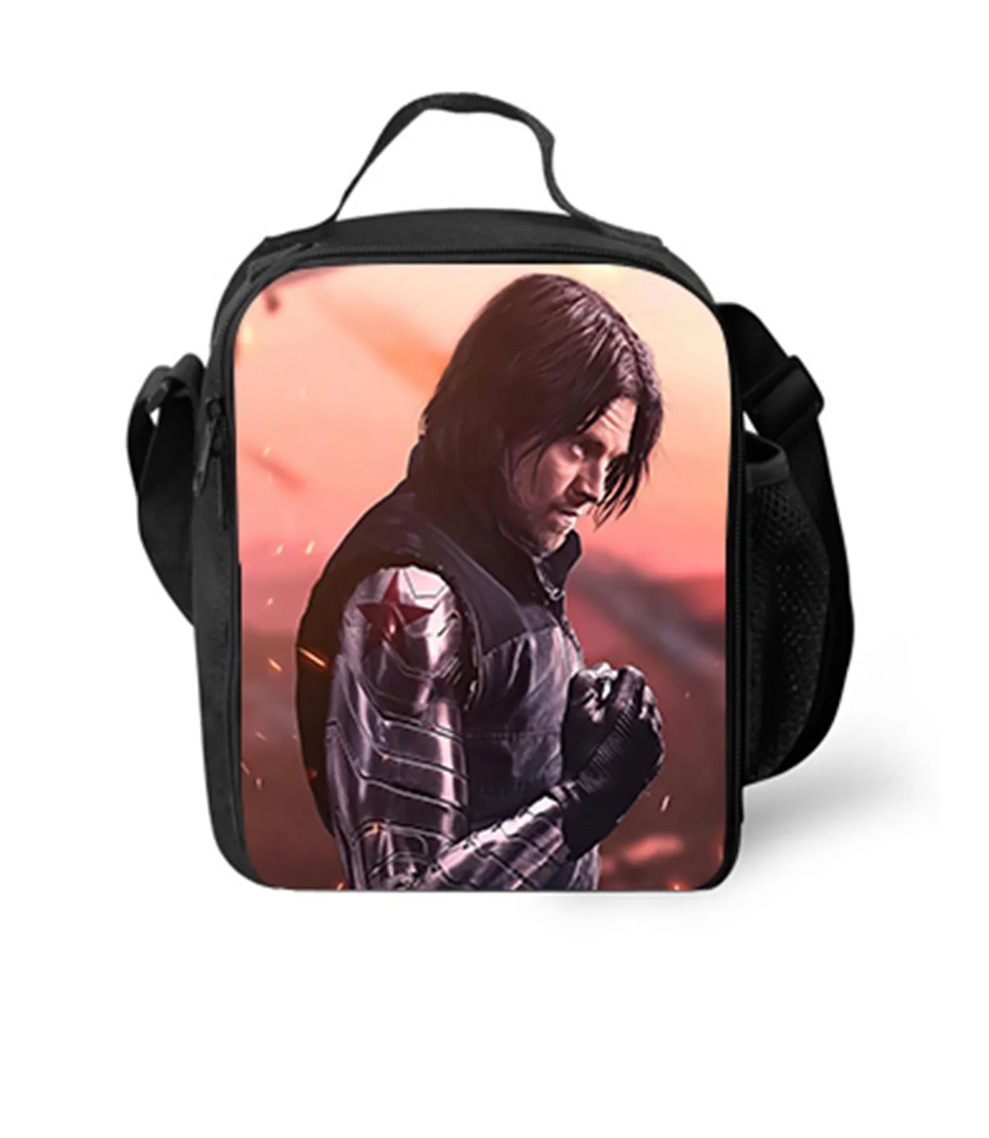 

Unisex Children Winter Soldier Insulated Lunch Box-Water Proof School Bag-Reusable Classic Lunch Tote for Student