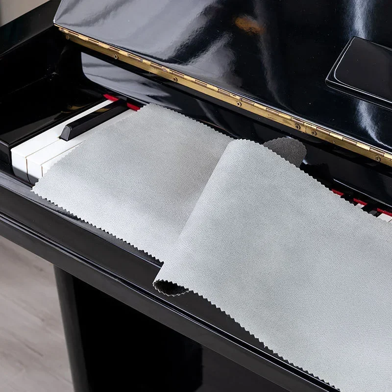 Toalla de cubierta de Piano, cubierta antipolvo para teclado de Piano, tela de 88 teclas, triángulo Universal, toalla de Piano eléctrico Vertical, accesorios para teclado