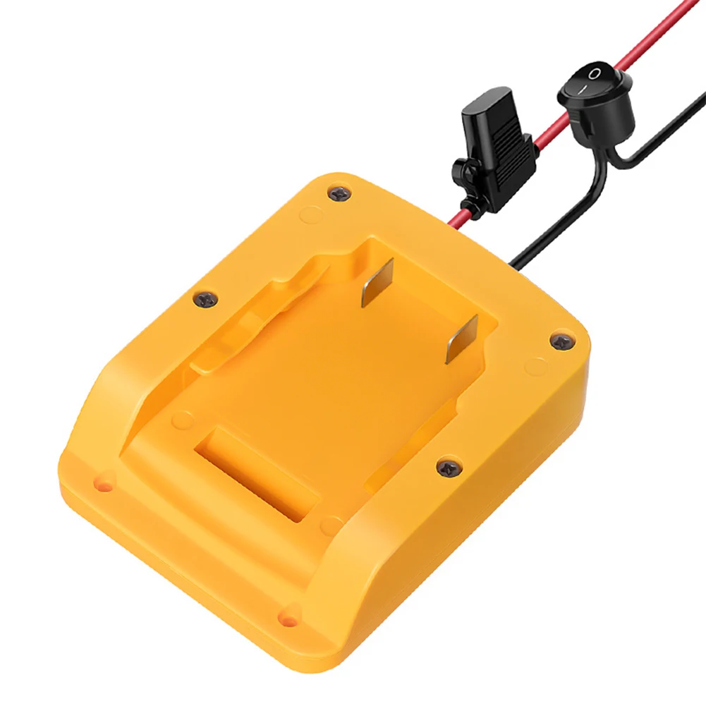 

1 шт. адаптер питания батареи запасные части для Dewalt 20 В переключатель включения/выключения предохранитель для DCB200 для DCB205 аксессуары