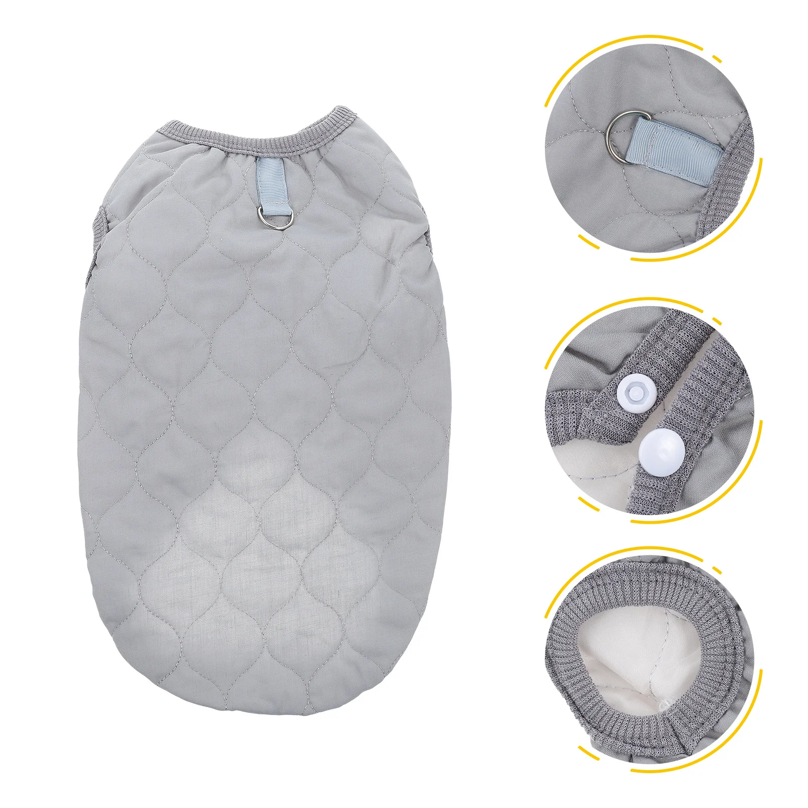 

Dog Cotton-Padded Coat Winter Pet Warm Clothing Lightweight Easy Wear Design Perfect for Festivals Daily Use Puppy Winter