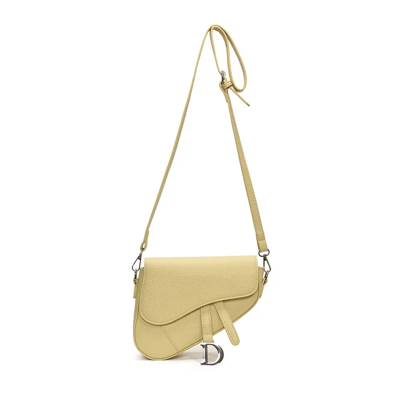 Venda quente nova bolsa de sela de luxo-design retrô e de nicho, estética sofisticada, bolsa crossbody/ombro moderna para mulheres,