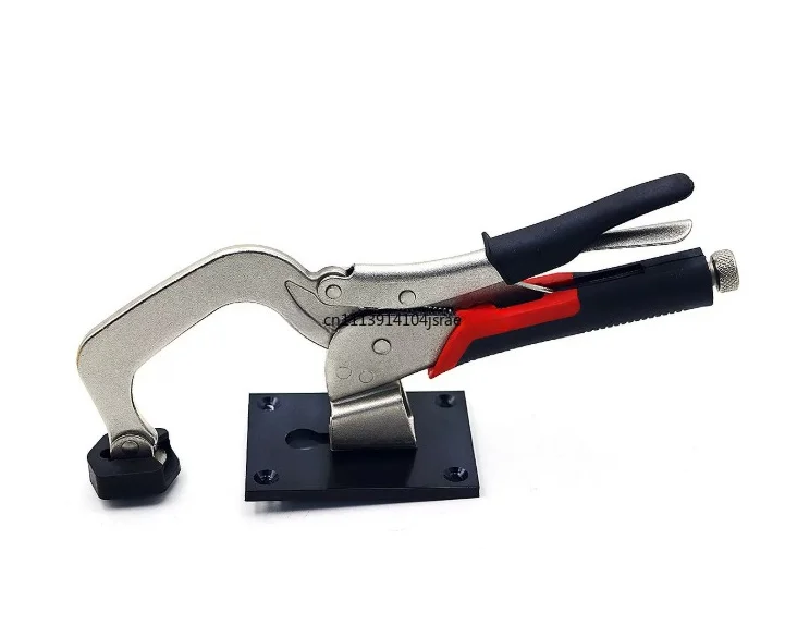 Woodworking Adjustable Rotary Carpentry Fixing Clamp,75mm/150mm,360° Rotation High Clamping Force, Fits 8.3mm T‑Track