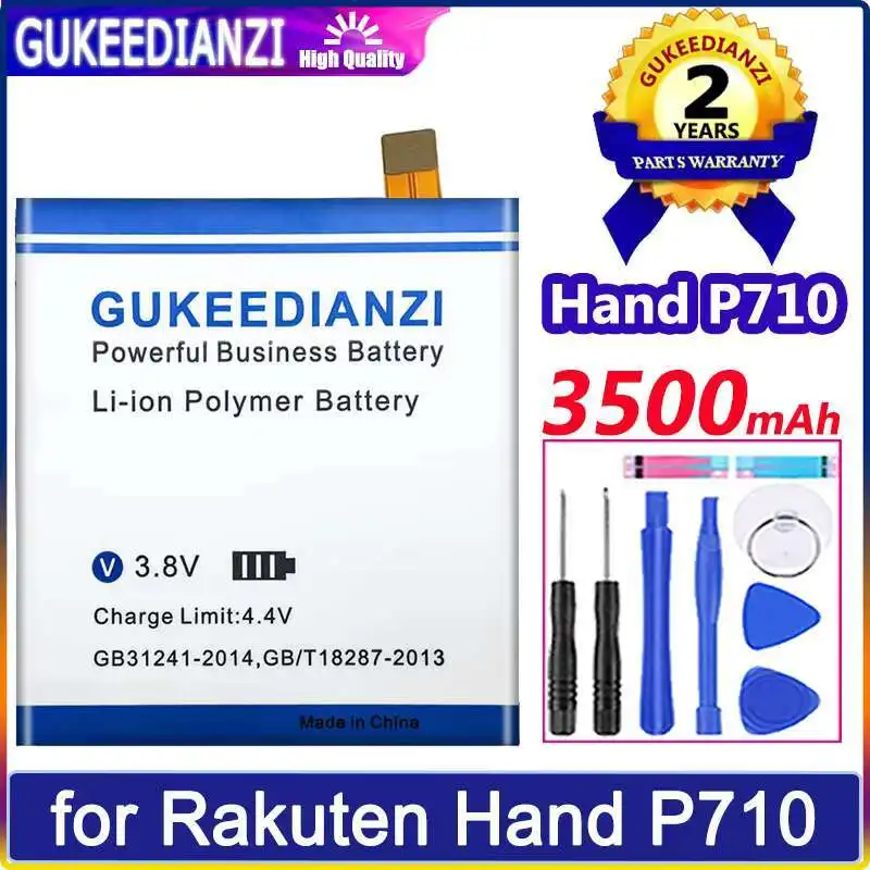 

Stable 3500Mah Reliable Replacement Mobile Phone Battery For Rakuten Hand P710 575357