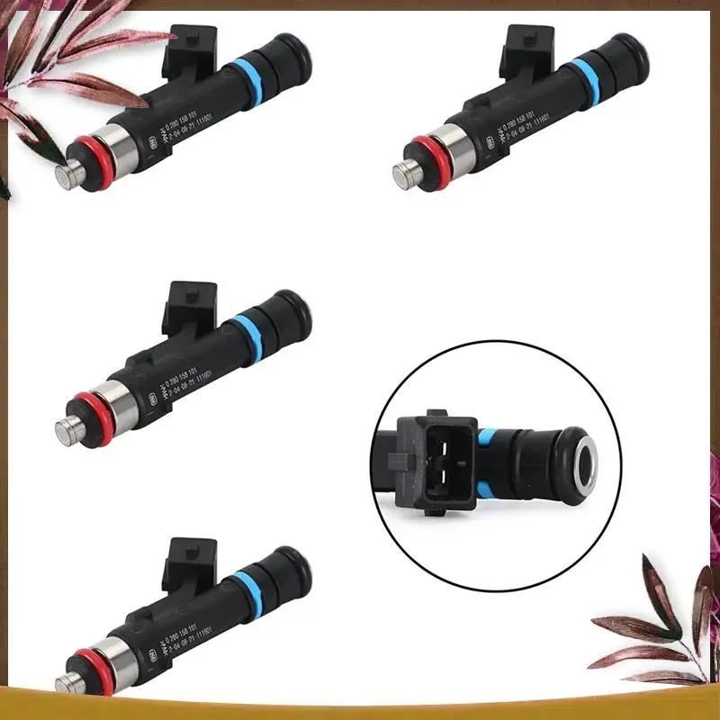 

AB59-4X Fuel Injectors 0280158101 Fit For Nubira Lacetti J200 1.8L 96487557