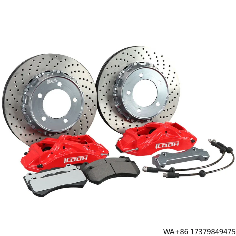 

Big Brake Caliper Kits Repair Parts X61 6 Pistons for Mercedes benz W221 W220 W223