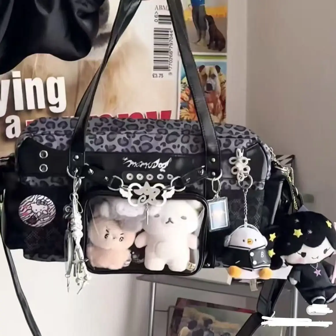New Y2K Casual Large Capacity Handbag Shoulder Bag Comic New Y2K Casual Large Capacity Handbag Shoulder Bag Comic