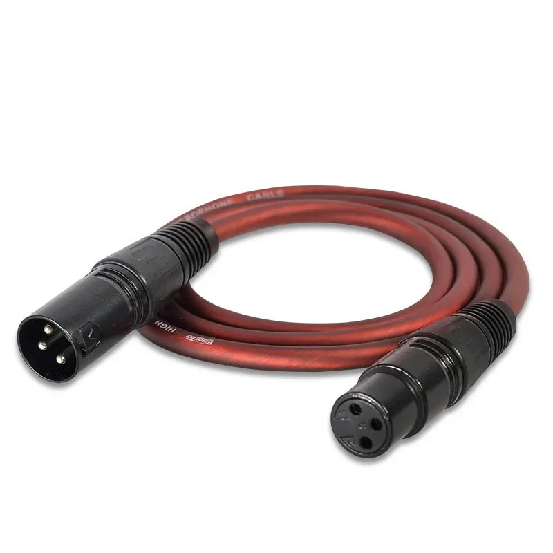 Cable DMX de 1m/2m/3m/5m/10m, conexión de señal de 3 pines, accesorios de luces de escenario para DJ, foco LED de cabeza móvil