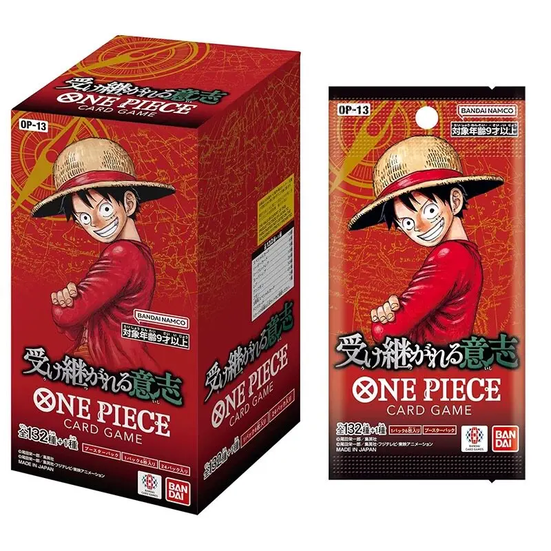 In Stock Japanese Version One Piece Op13 Series Card Game Romance Dawn Booster Box Japan Anime Tcg Collection Card In Stock
