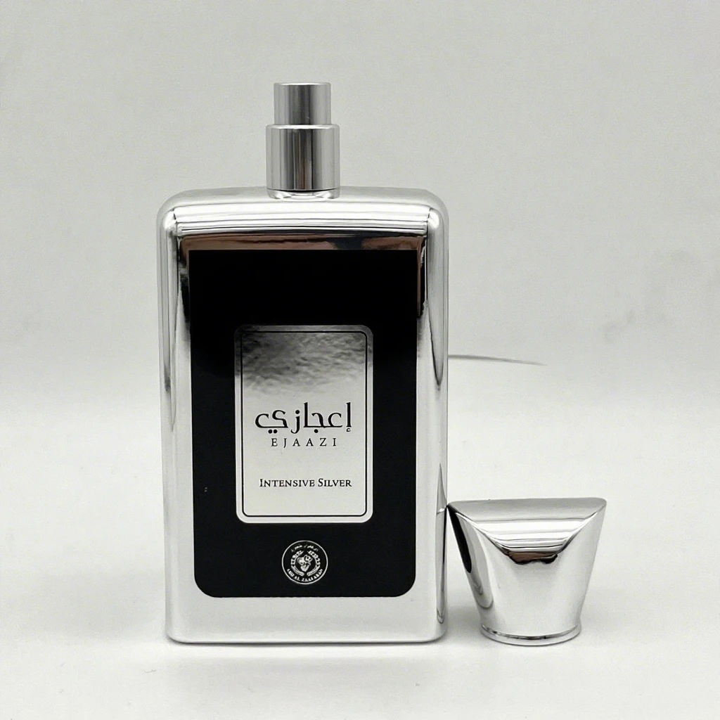 

Silver Classic Cologne Perfume For Men Arabic Long Lasting Fragrance Body Spray EJAAZI Arab Parfum Fragrant Notes Pheromone Man