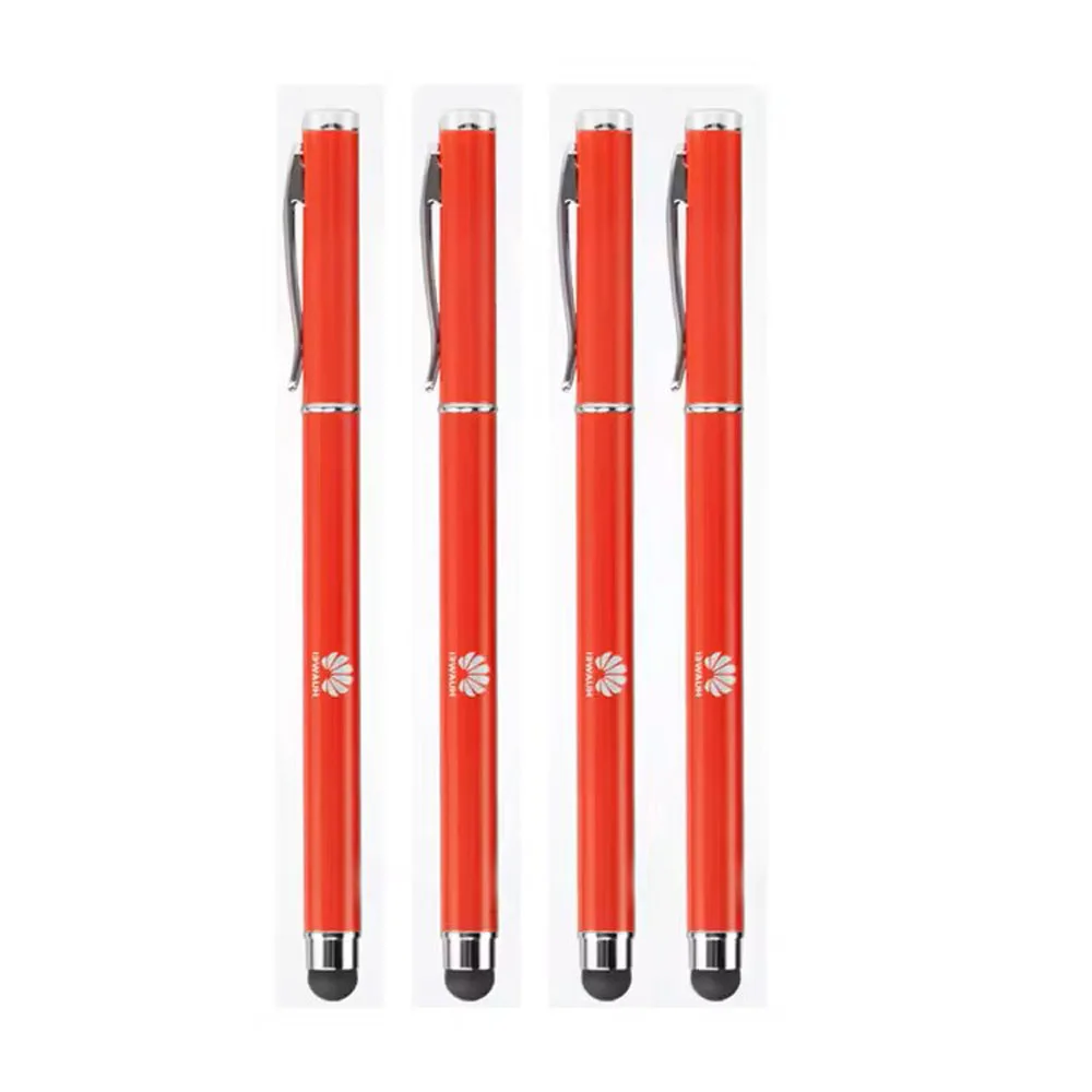 5pcs/lot High Quality 2-in-1 Capacitive Stylus and Metal Rollerball Pen Wholesale Price for Touching Phone Screens Business Use