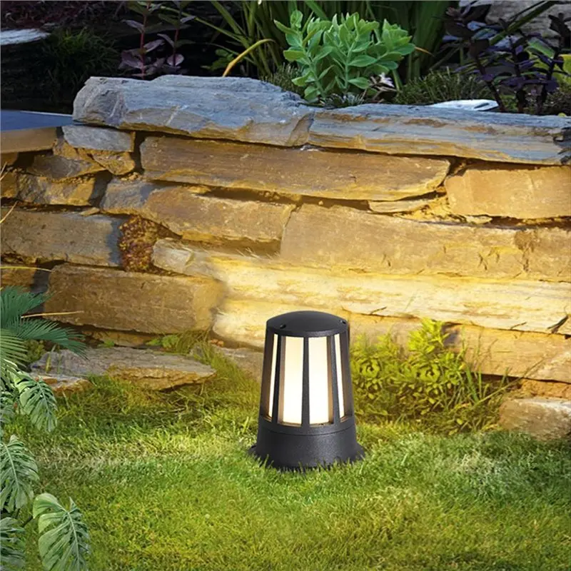 Exquisite-Waterproof E27 Outdoor Garden Lights, Lawn Lights, Pillar Lights, High Quality Park Garden Villa Lighting