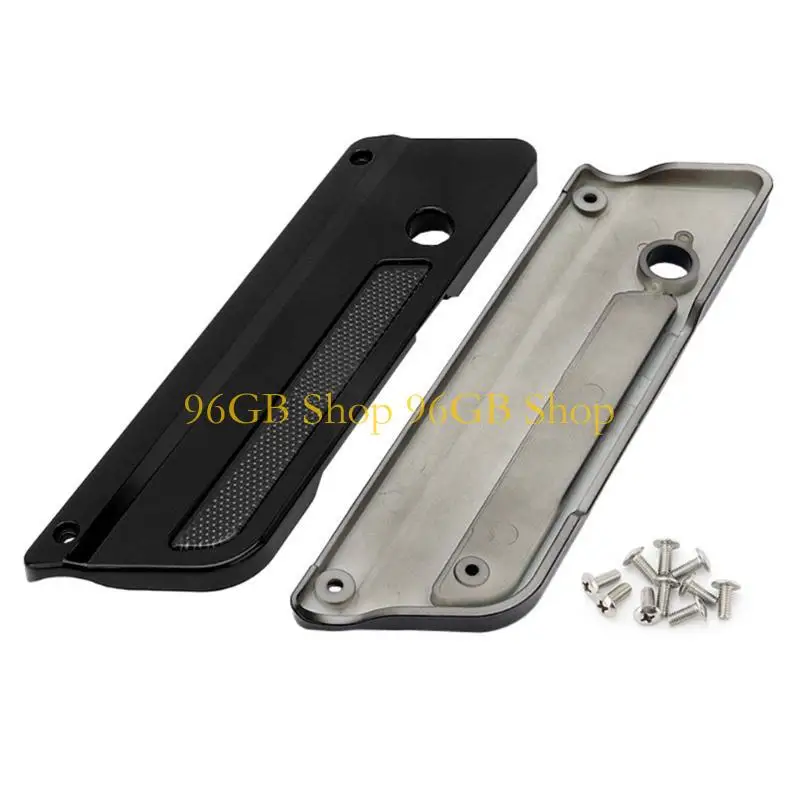

96GB Decorative Saddlebag Latches Cover Motorcycle Saddlebag Reflector Guard For Road Street 2014-up