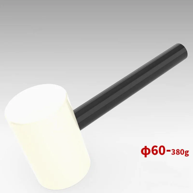 Carpentry, metal products and industrial use diameters of 60mm, hard nylon hammer - Leather process