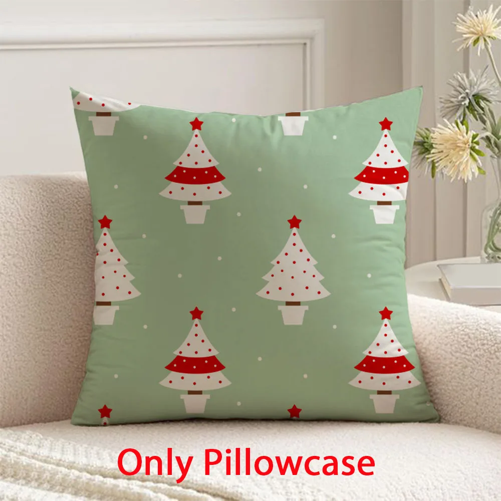 

Christmas Pillow cover fall decorative 45x45 cushions cover for new year pillow case winter decorative cushions