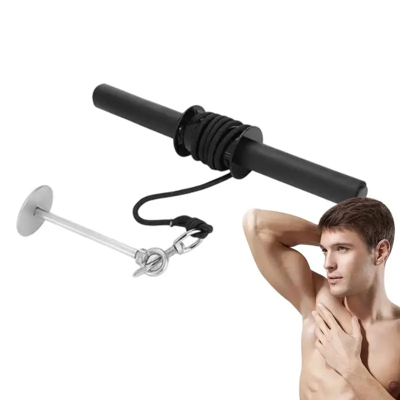 

Роликовый тренажер для предплечья на запястье, оборудование для тренировки рук, усилитель предплечья с механизмом быстрого фиксации, противоскользящая ручка