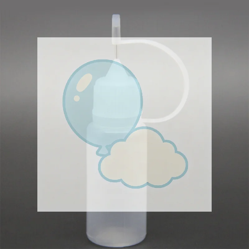 10ml Needle Tip Bottle Translucent Applicator Bottles Glue Bottles for Painting Pointed Mouth Oil Bottle Makeup Tools