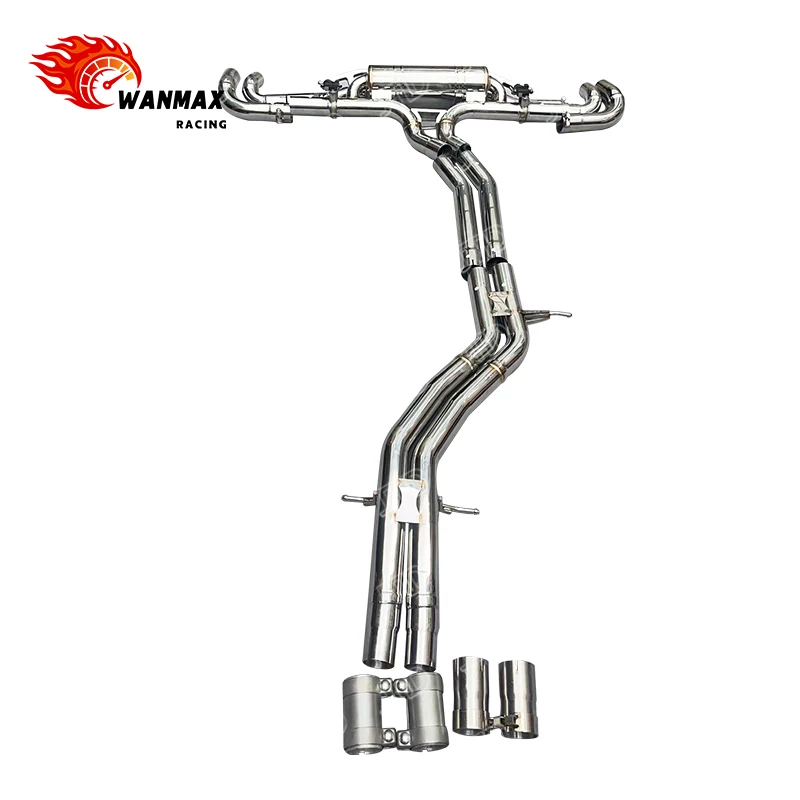 Performance Stainless Steel Sport Valved Catback Exhaust for  SQ8 4.0 2019-2023