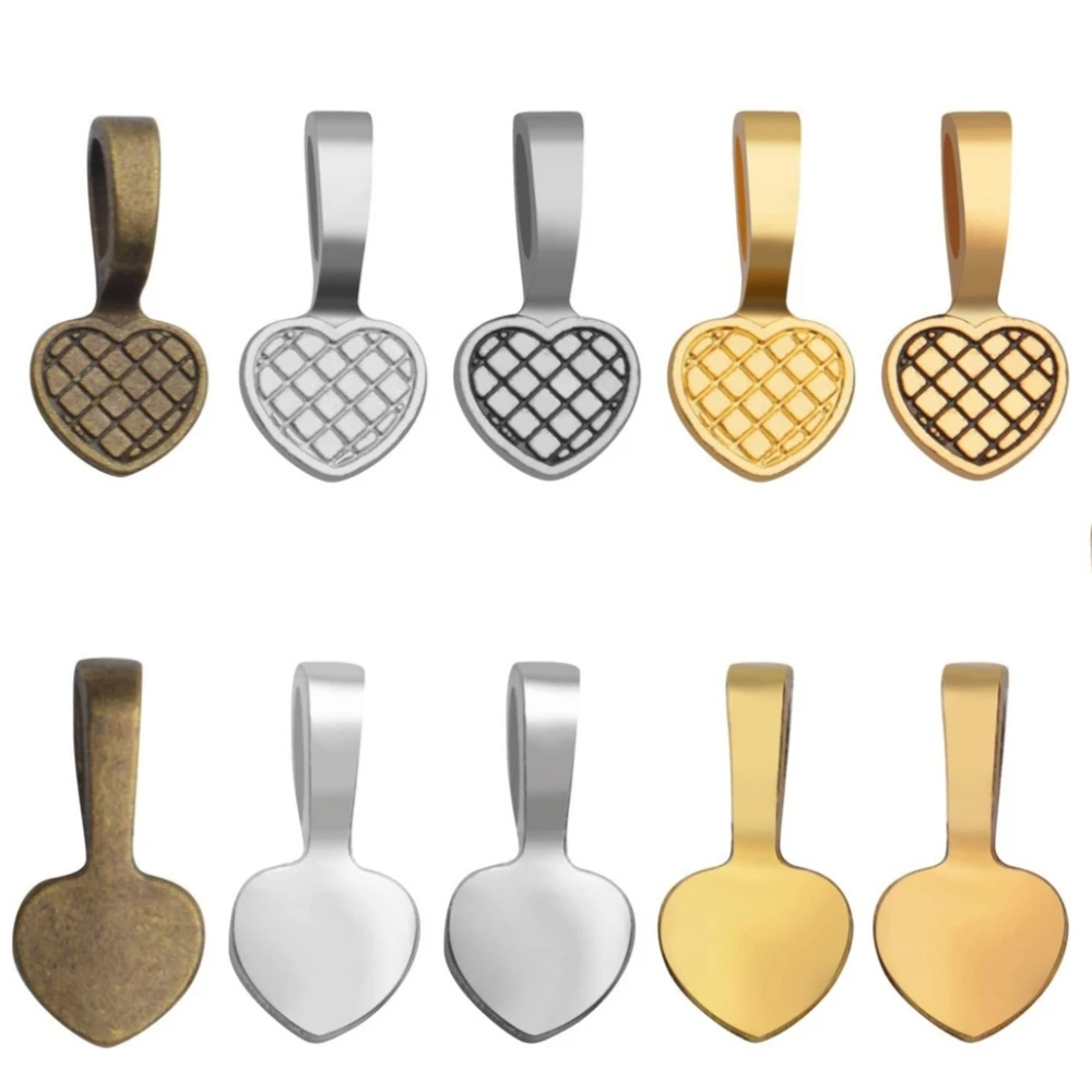 20 sztuk serce klej na płaskiej podkładce kaucje Charms złącze dla wisiorek w stylu vintage naszyjnik DIY rzemiosło jubilerskie dokonywanie akcesoria dostaw