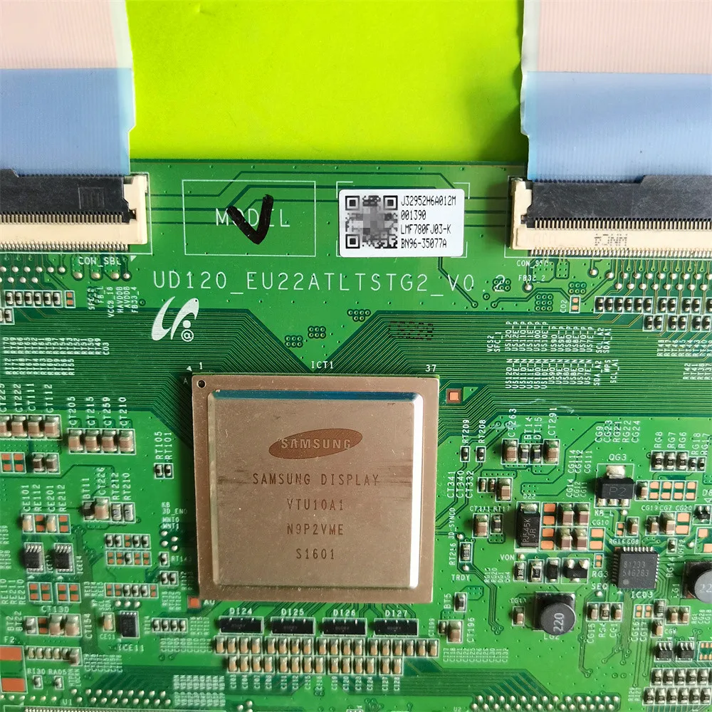 Ud120_eu22ATtstg2_v0.2 BN96-35077A Samsung lmf780fj03 ua78j7800j un78js9100f un78js9500 un78ju7500fxzに適したロジックボード