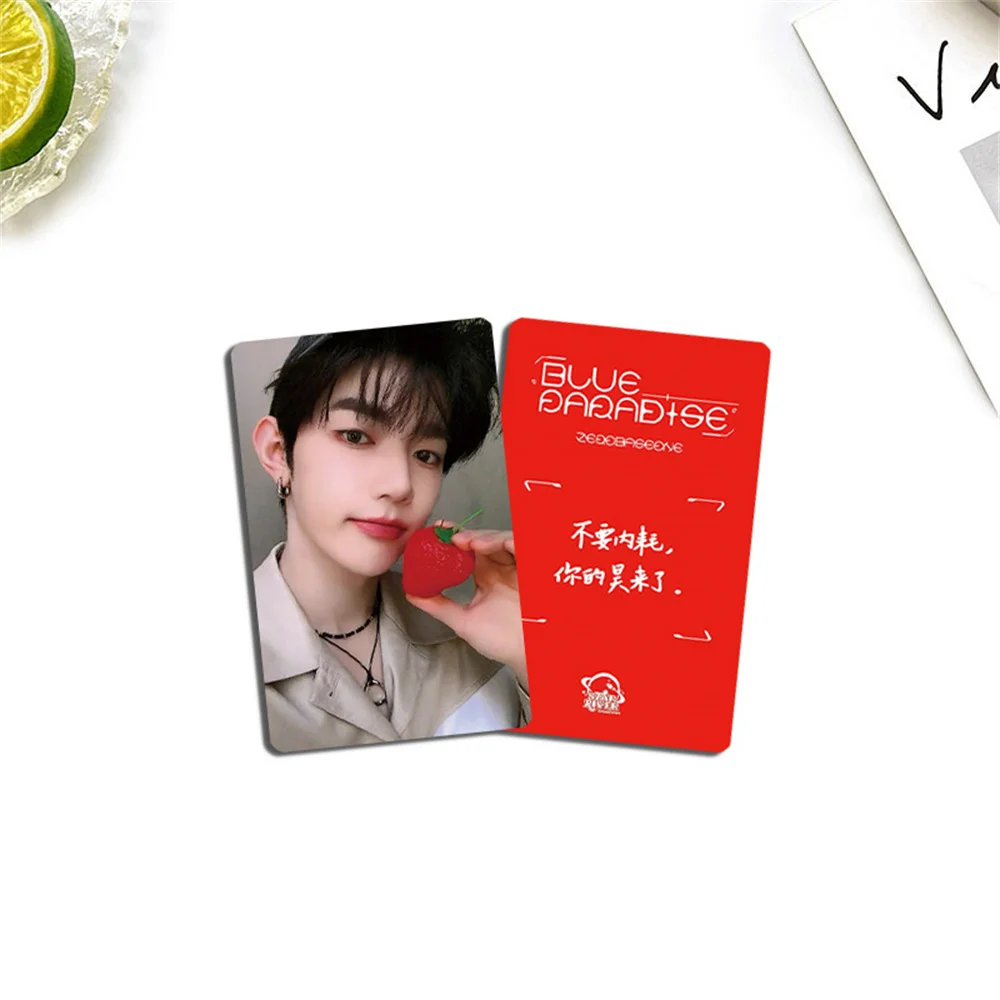KPOP ZB1 – Album PARADISE bleu, carte photo StarRiver fraise, cartes LOMO ZhangHao Ricky HanBin ZEROBASEONE, cadeaux pour Fans