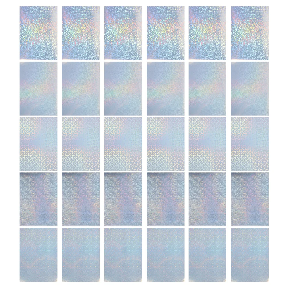 

Holographic Pet Sticker Sheets Self Adhesive Waterproof Transparent Film For Photo Album Scrapbook Decor Laminate