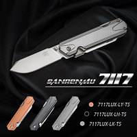 SANRENMU 7117 12C27 Steel Blade Multifunction Tool Saw EDC Practical Survival CampingOutdoor Rescue Camping Pocket Folding Knife