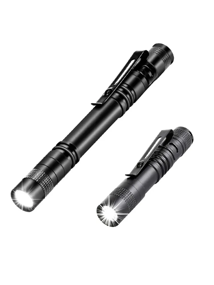 Mini stylo LED Portable de poche, Ultra lumineux, haute luminosité, lampe de poche, torche pour Camping, urgence en plein air
