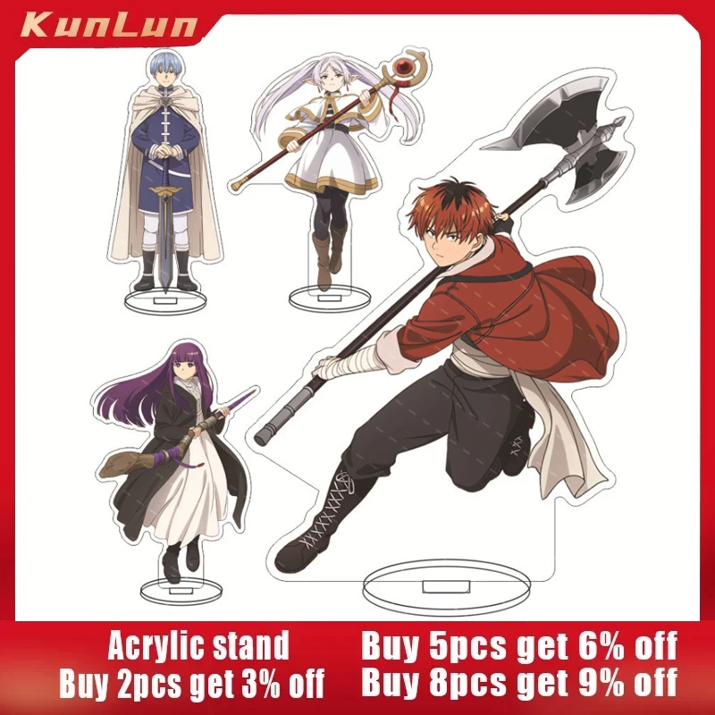 

Frieren: Beyond Journey's End Japanese Anime Peripherals Stark/Fern Full Acrylic Stand Collectible Desk Ornaments Boy Gift Toy