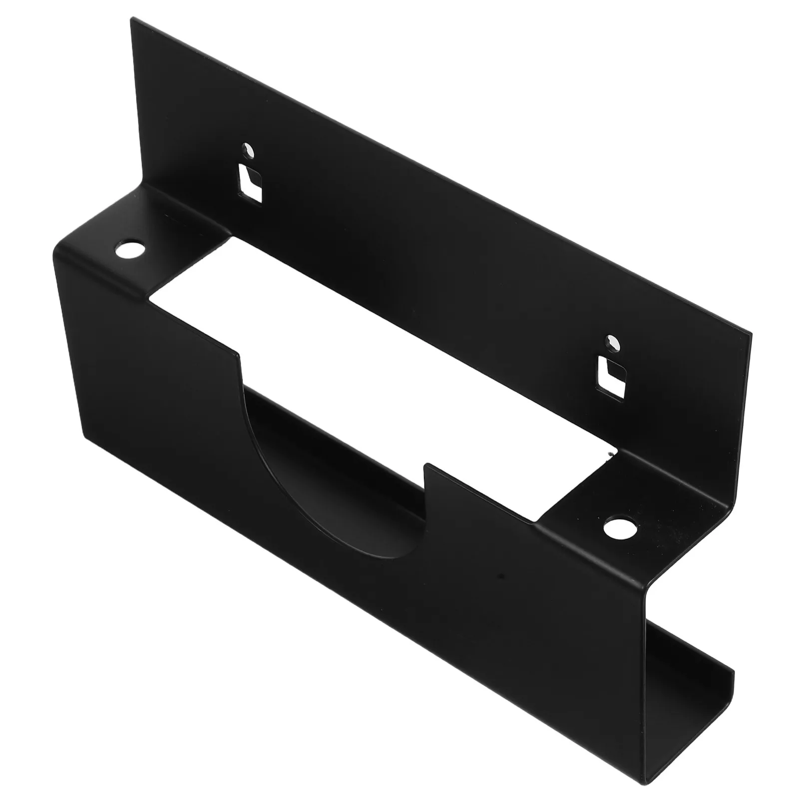 Sturdy Black Angle Grinder Holder Tool Wall Mount for Grinders Polishers Cutters Efficient Workspace Organizer Angle Grinder