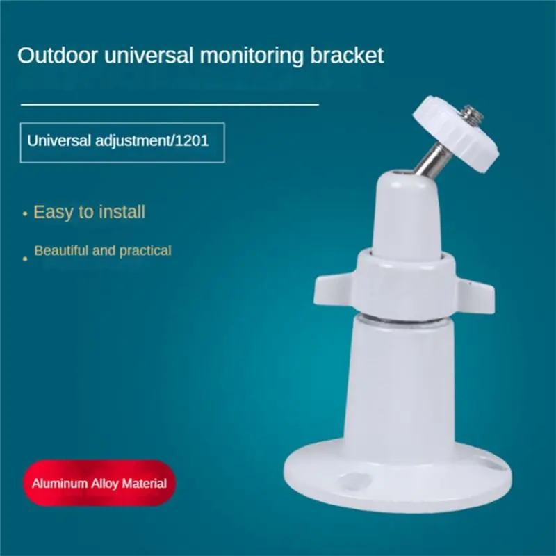 Stylish-1 PCS Adjustable Indoor And Outdoor Metal Wall Bracket Surveillance Camera Universal Bracket