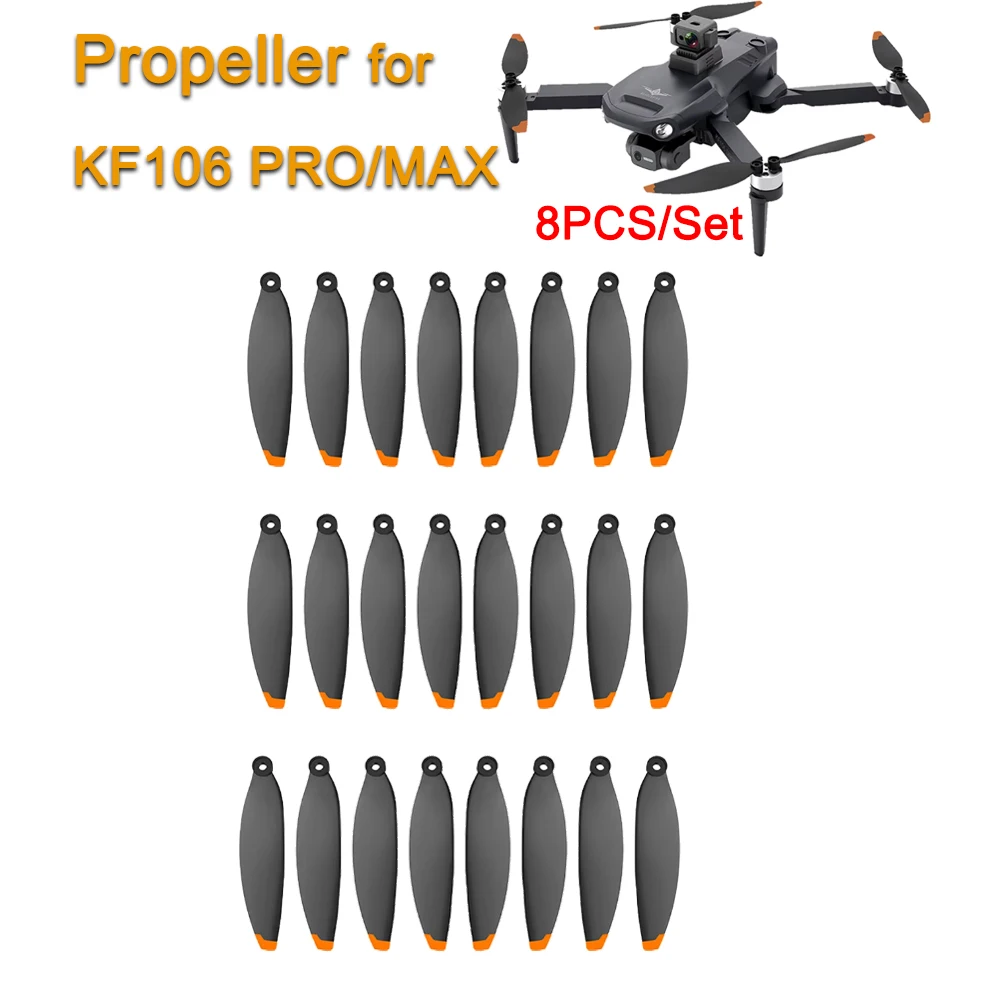 

KF106 MAX Drone Original Propeller Props Spare Part Dron Quadcopter KF106 PRO Wing Maple Leaf Part Accessory