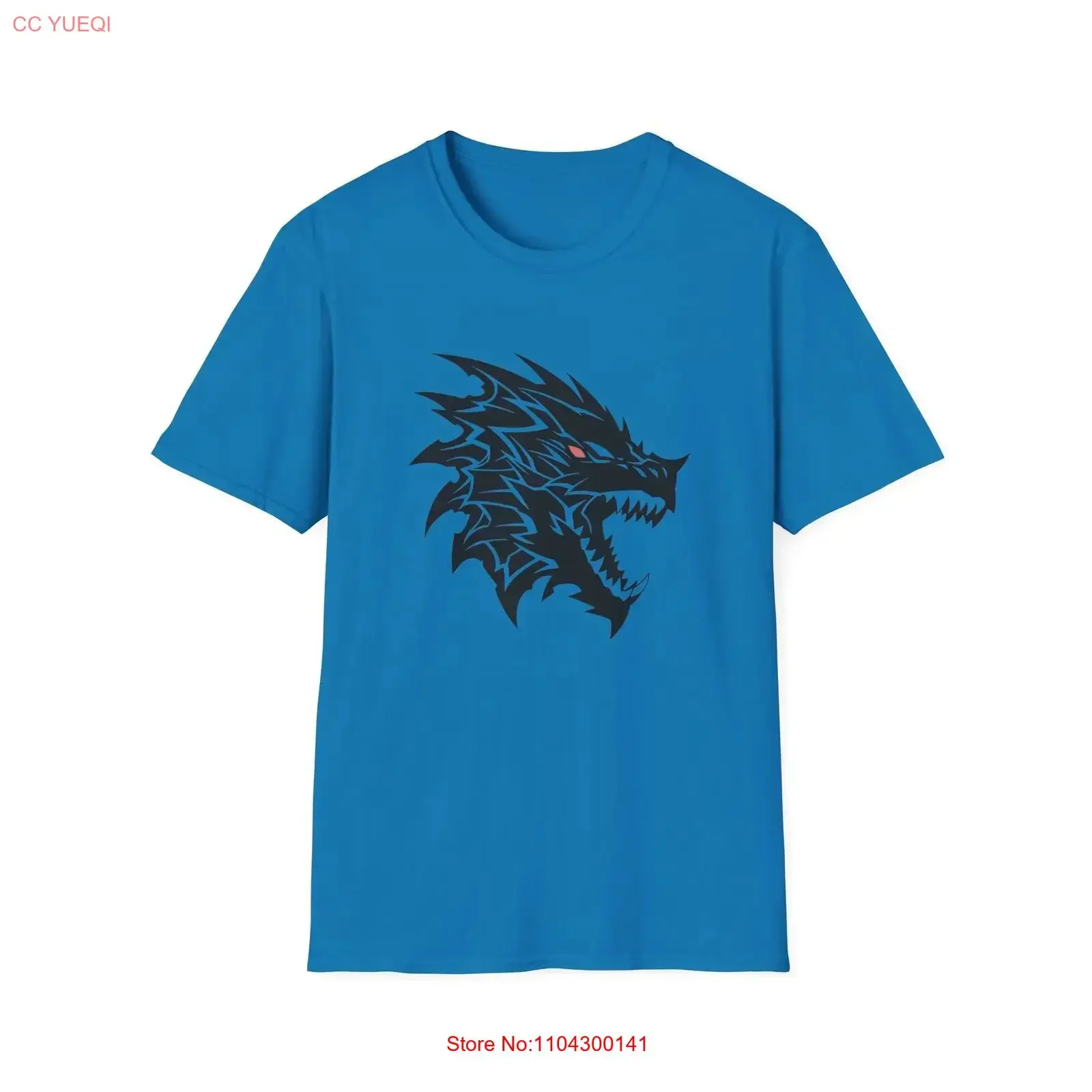 Fierce Dragon T Shirt Casual Wear for Fans Pet vintage Washed Slightly designer clothes Comfortable Soft fashion streetwear