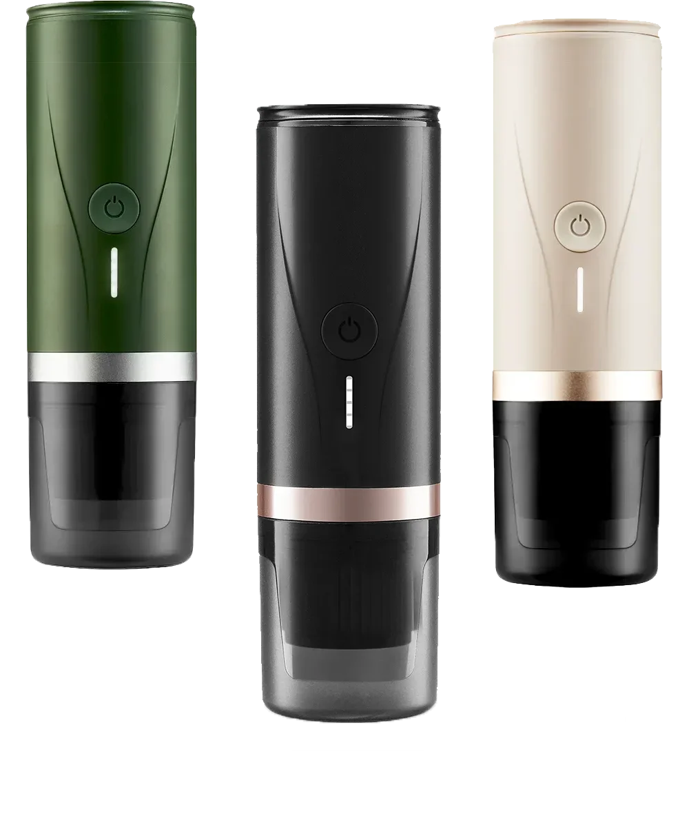 Heated Portable Capsule Coffee Machine Semi-auto Espresso Maker Mini Electric Coffee Extractor Home Car Outdoor Gift