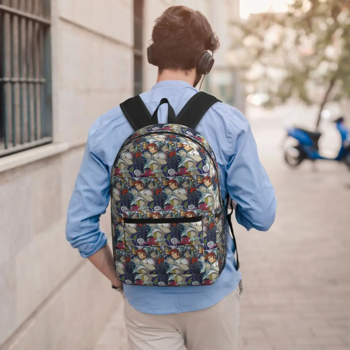 Comet Crew Accessories Captain Future Student Backpack School Bag Hiking Travel Daypack for Boys Girls Bookbag Shoulder Bags