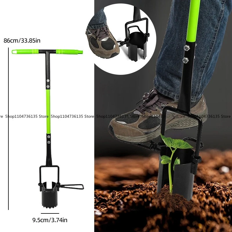 Corn Vegetable Soil Pickers, Hole Planting Seedlings，Serrated Seedling Transplanter
