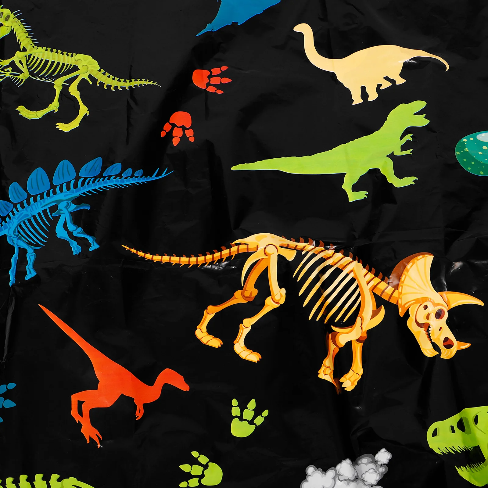 

Disposable Dinosaur Pattern Rectangular Tablecloth Party Birthday Wedding Dinner Decoration Table Cover Single-Use Tablecloth
