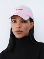 2025 New Arrival 100% Cotton Baseball Caps Embroidery“crush” Baseball Cap for Women Unisex  Soft Dad Hat