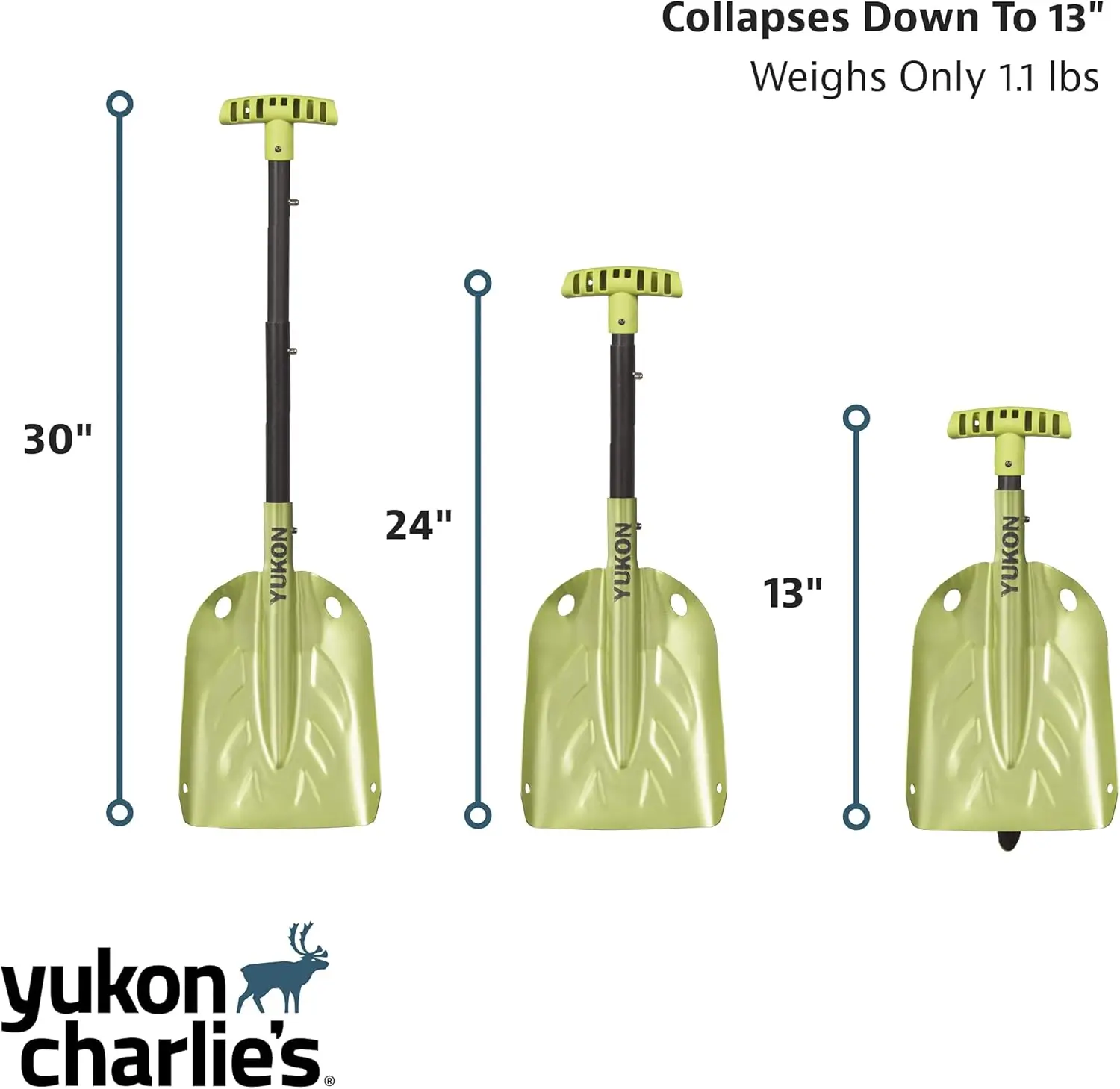 พลั่วหิมะแบบพับได้, พลั่วหิมะน้ําหนักเบาสําหรับการตั้งแคมป์, รถยนต์, ชุดอุปกรณ์ฉุกเฉิน