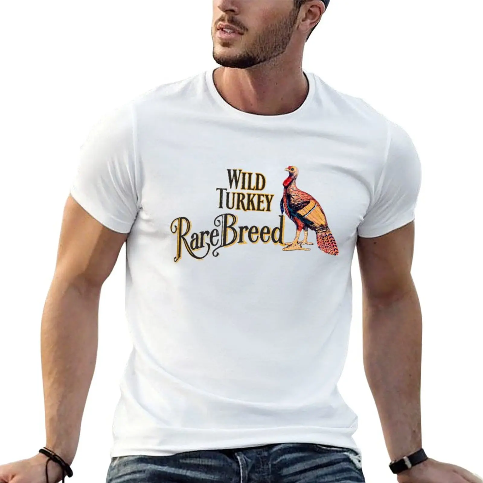 Colourful Rare Vintage-Breeds T-Shirt Street Style Casual Tee Shirt