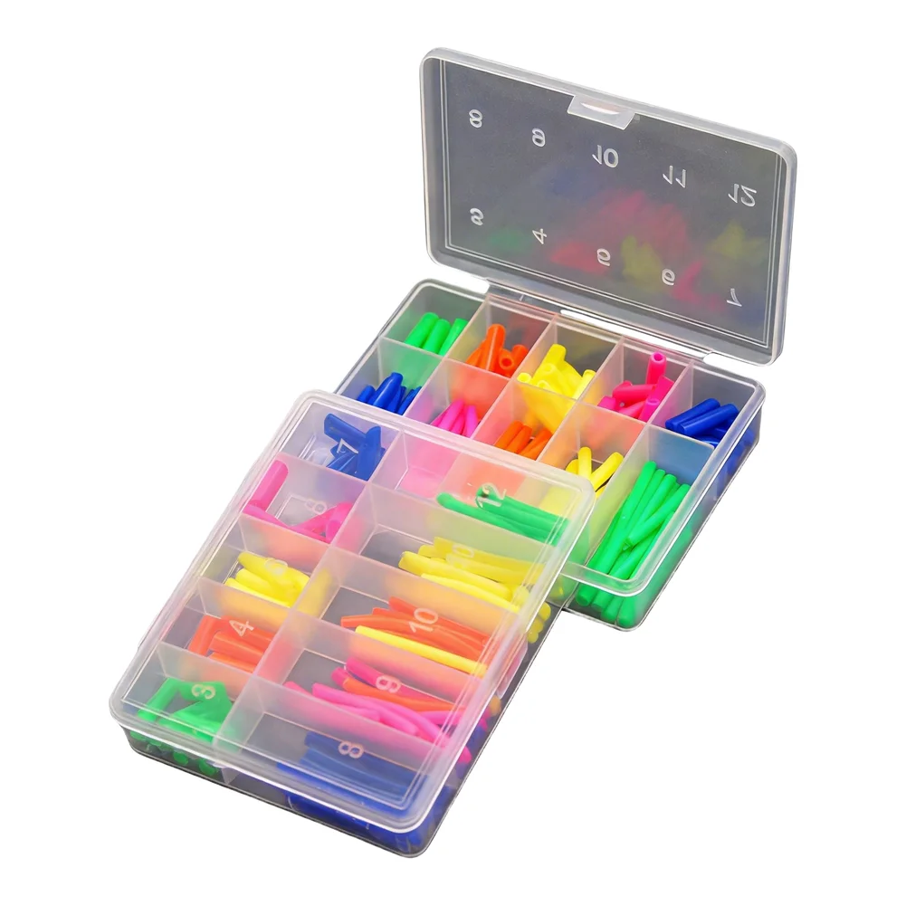 Rubber Float Sleeves Stops For Fishing Line Silicone Boilie Stop Accessories With Sealed Box Multi-Size Kit For Platform