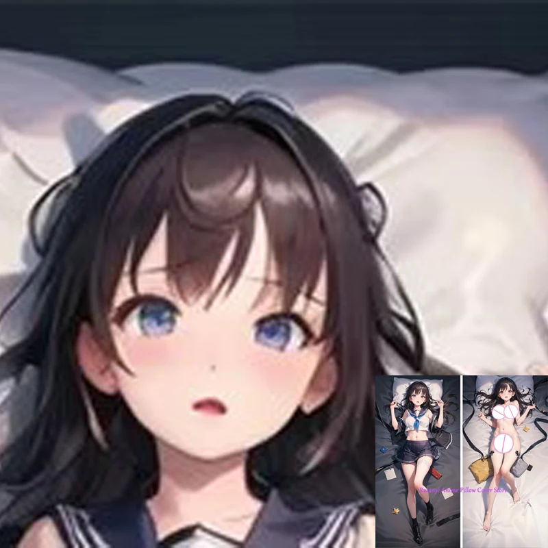 

Dakimakura Anime Beautiful Girl Double-sided Pillow Cover Print Life-size body pillows cover Adult pillo