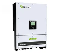 High quality Growatt On Grid Solar Inverter 5Kw 10Kw 15Kw 30Kw 50Kw 220 V Ac 3 Phase Growatt Solar Inverter