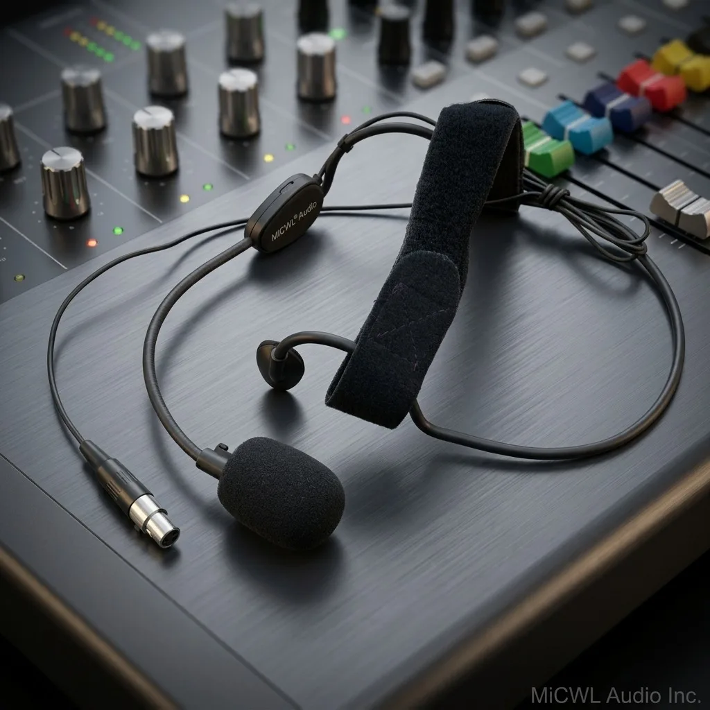Dynamic Headwear Headset ME3 Microphone for AKG Samson Wireless Mic System TA3F XLR Mini XLR Connector