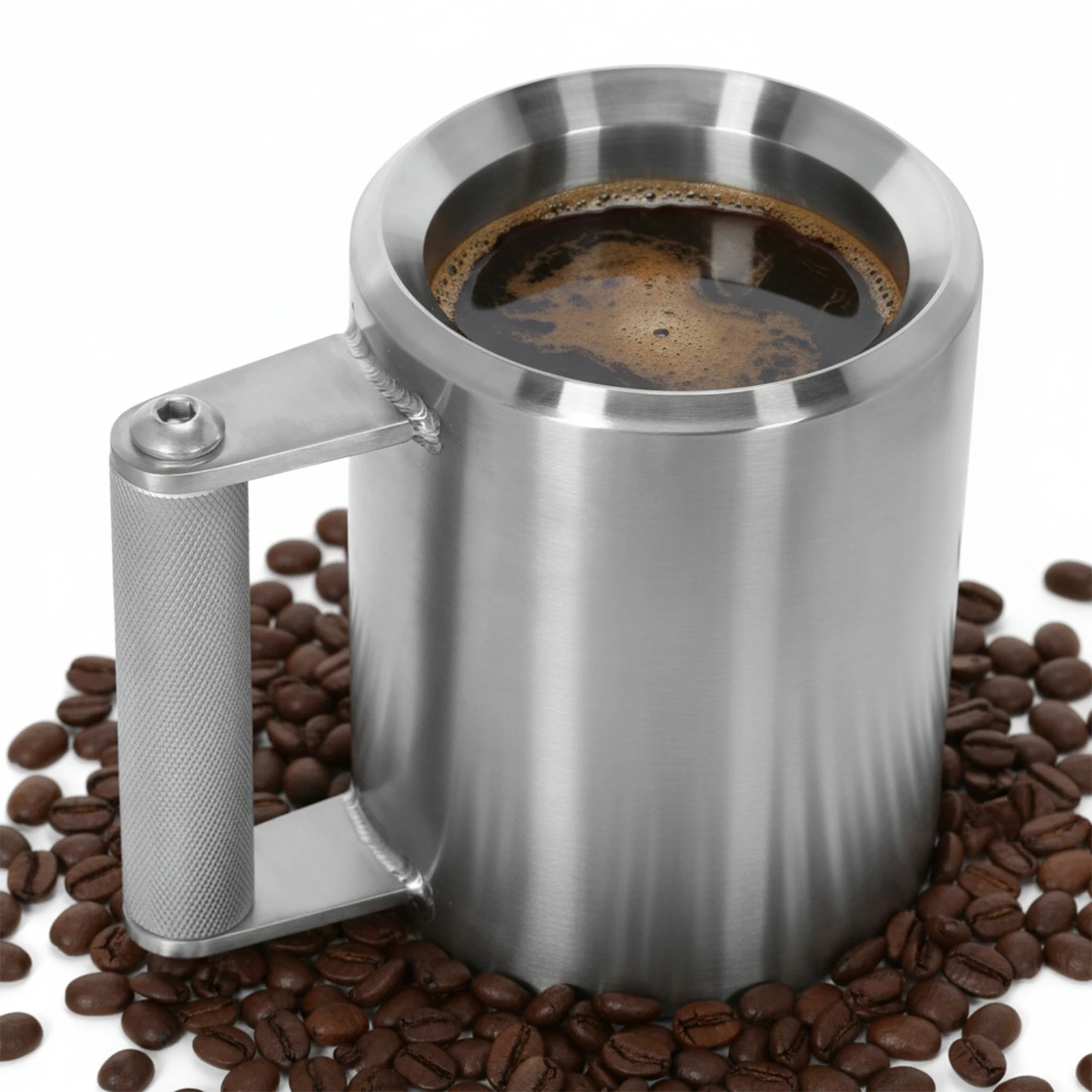 

Кружка-гантель из нержавеющей стали 10 кг, нескользящая, сверхпрочная, утяжеленная, износостойкая, для фитнеса, розыгрышей, кофейная кружка, прикольный подарок для друга