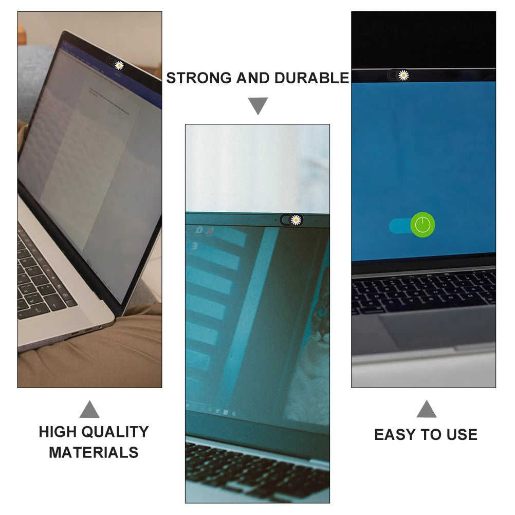 

3pcs Laptop Webcam Slider Tablet Computer Sliding Webcam Cover Shield Web Camera Cover For Laptop Camera Protective Lid