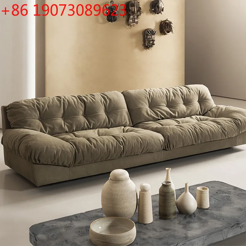 

Итальянский скандинавский диван-облако, современная технология гостиной, ткань, матовый пух, высококачественный, удобный