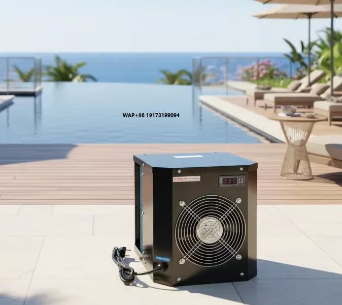R32 DC Inverter Monoblock Pool Heat Pump Electric/Solar-Powered Smart Control Energy-Saving Inground Pools Heater