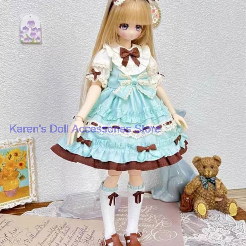 Lolita 4pcs  Dress set for landoudou/Blythe(Fit for Lulu,ymy24,Ob22,24,26,zone, Jenny)